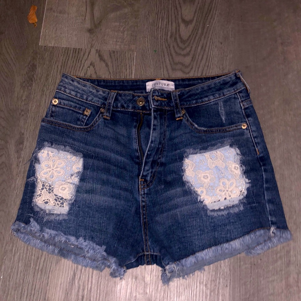 JUSTUSA Denim Shorts, Size M